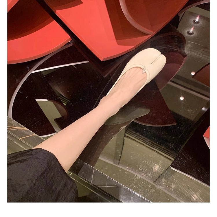 Damen Ballerinas Komfortschuhe Bequem Elegant
