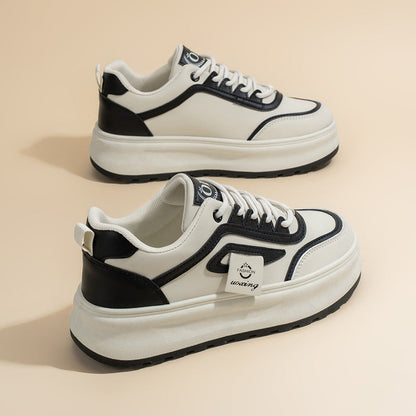 Damen Sportschuhe Hohe Sohle Sneaker