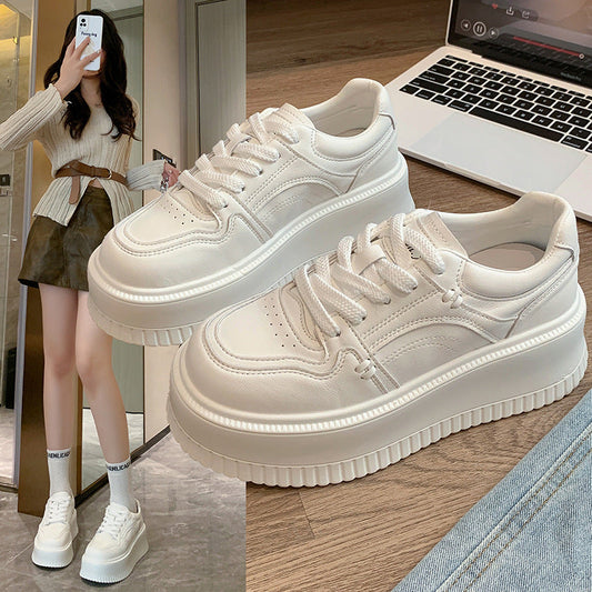 Damen Sneaker PlateauSchuhe Atmungsaktiv Komfortabel sollte besser - Norvielle