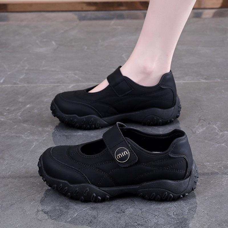 Damen Freizeitschuhe Klettverschluss Bequem