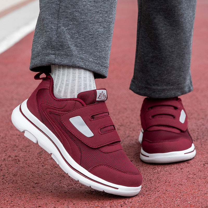 Damen Sneaker Atmungsaktiv Klettverschluss Freizeitschuhe - Norvielle
