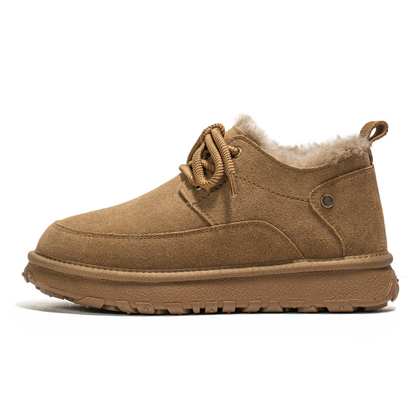 Damen Winterstiefel Bequem Warm Plüschfutter