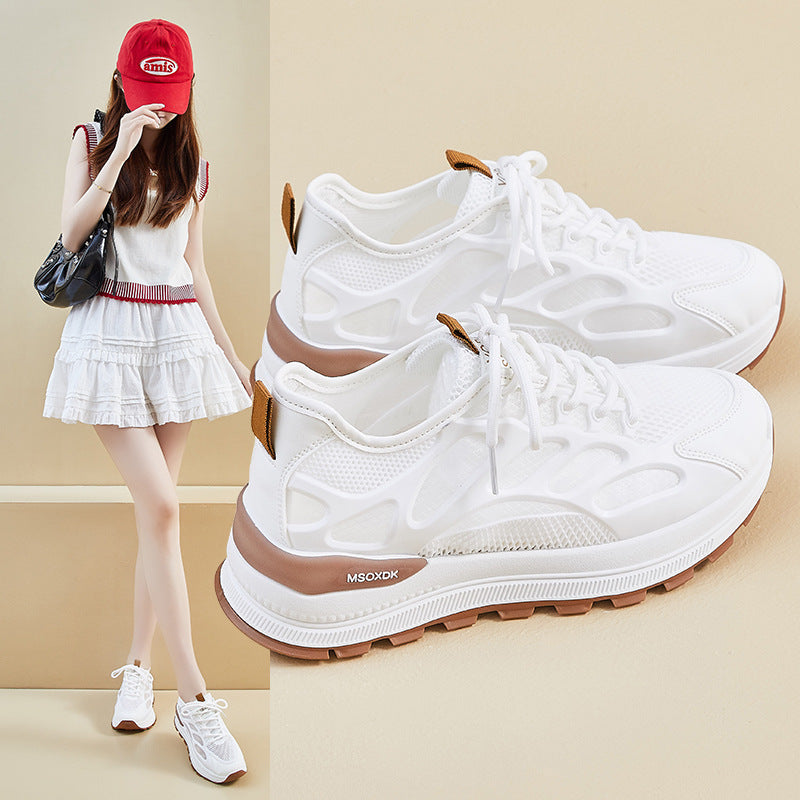 Damen Freizeitschuhe Atmungsaktives Mesh Rutschfeste Sohle