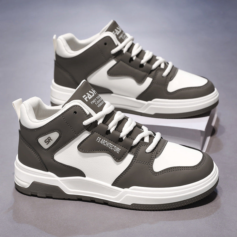 Damen High- Sneaker Atmungsaktives Material Sportlich