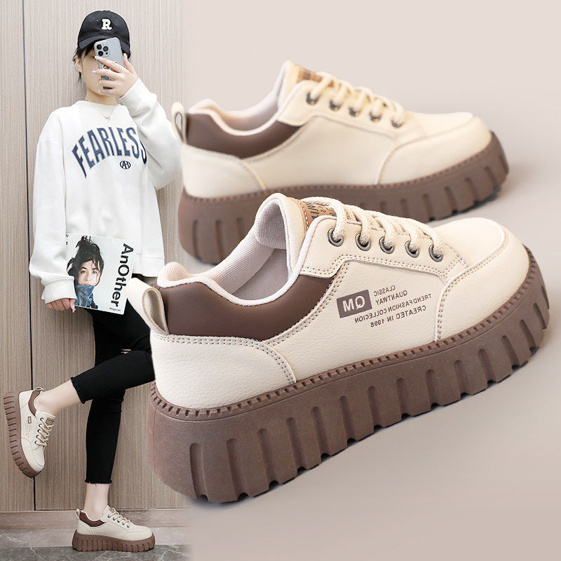 Damen Sneaker Hochplateau Chunky Modell