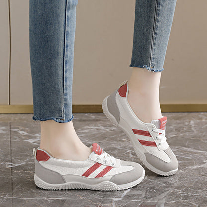Damen Sneaker Bequeme Freizeitschuhe mit Dämpfung