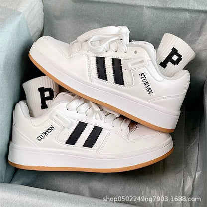 Damen Sneaker Sportlich Perforiert Bequem