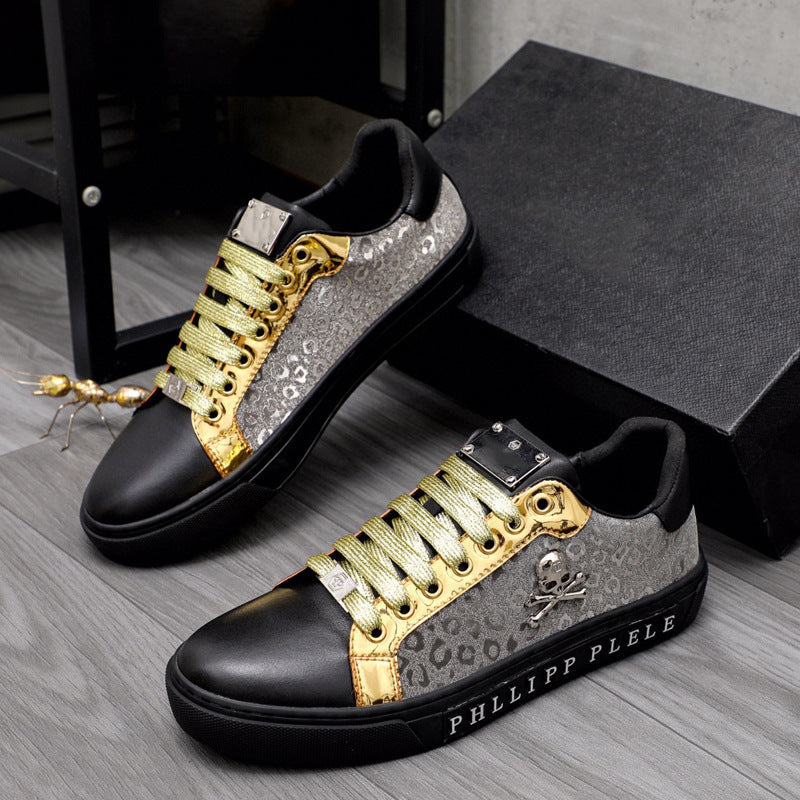 Damen Sneaker Rutschfest Glanzdetail Schwarz - Norvielle