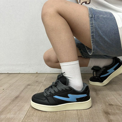 Damen Sneaker Sportlich Hochwertig