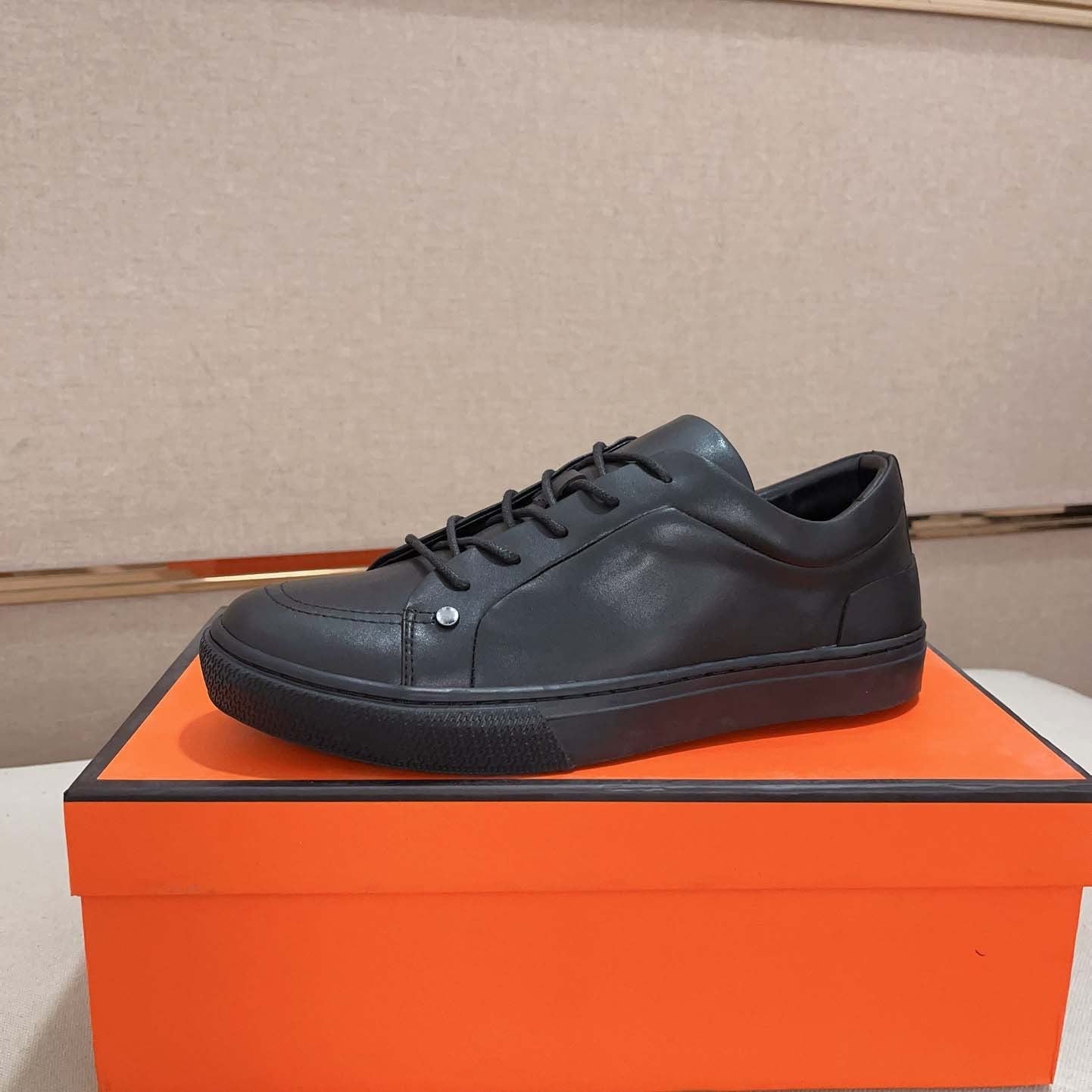 Damen Sneaker Leder Minimalistisch