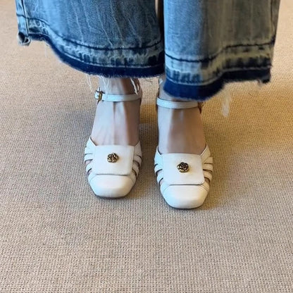 Damen Sandalen Komfortabel mit Applikation