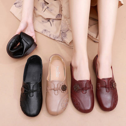 Damen Ballerinas Komfortabel Knotendesign - Norvielle