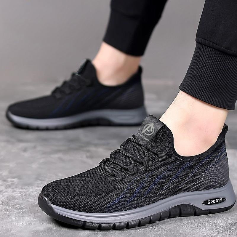 Herren Laufschuhe Atmungsaktiv Flexibel Sport Sneaker
