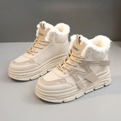 Damen High- Sneaker Sportlich Robust