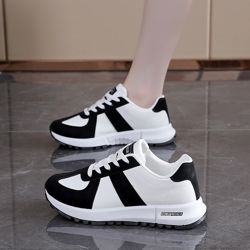 Damen Sneaker Sportlich Tiermuster