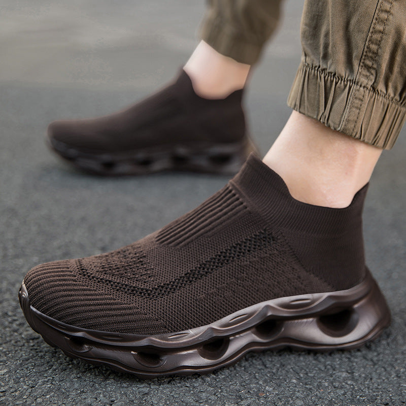 Damen Sneaker Elastisch Dämpfend Komfortschuhe