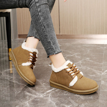 Damen Sneaker Bequem Kuschelige Innensohle