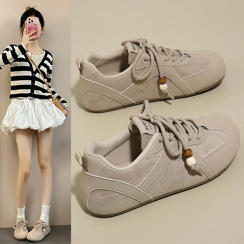 Damen Sneaker Elastisch Schnürsystem Sportlich Bequem - Norvielle