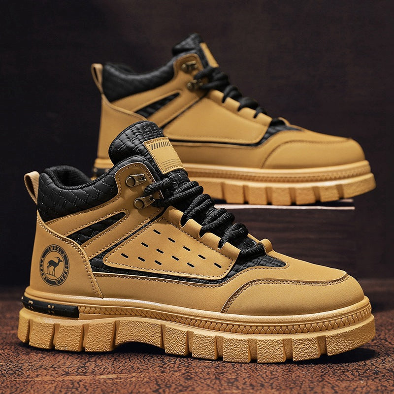 Damen High- Sneaker Sportlich Rutschfeste Sohle - Norvielle
