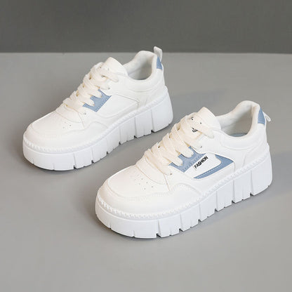 Damen Chunky Sneaker Plateau Schuhe Hoch Modern
