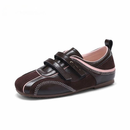 Damen Sneaker Sportlich Metallic Klettverschluss - Norvielle