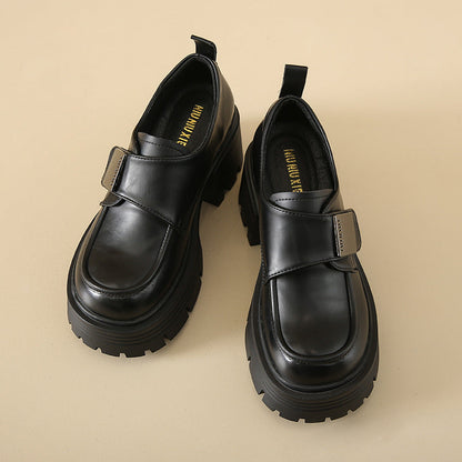 Damen Stiefeletten Robust Riemenverschluss