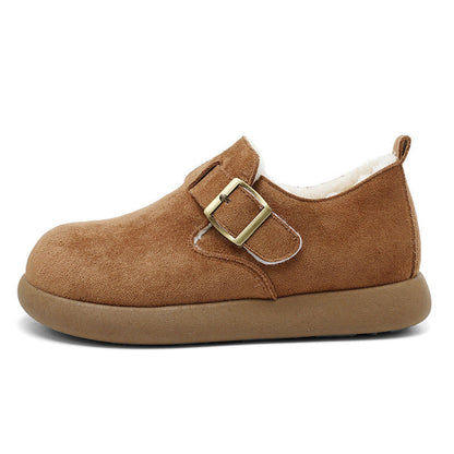 Damen Slipper Weich Fleece Innenfutter Warm Bequem