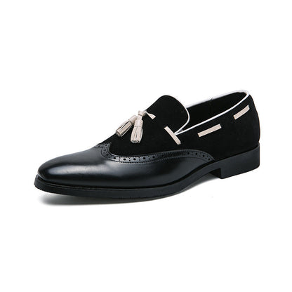 Damen Mokassins mit Quasten Detail Elegantes Leder
