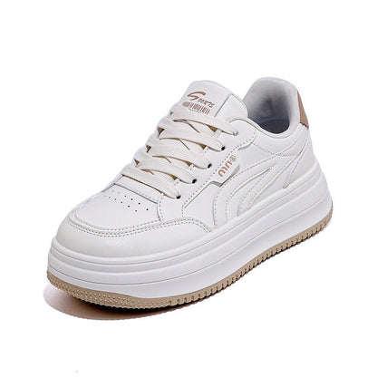 Damen Sneaker Plattform Sportlich Bequem