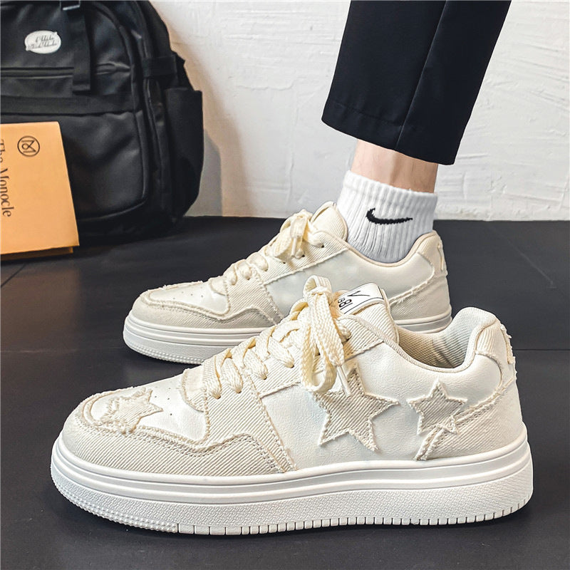 Damen Sneaker Lässig Modisch Sternenmuster