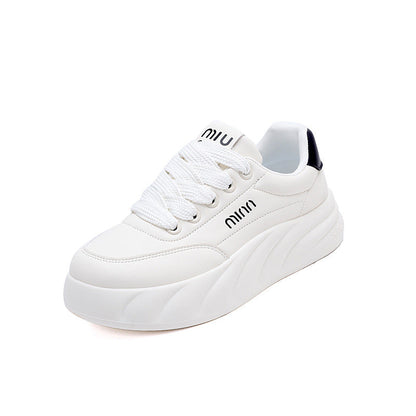 Damen Sneaker Atmungsaktives Mesh Dicke Sohle