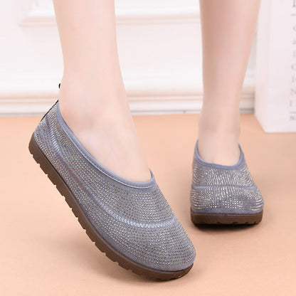 Damen Badeschuhe Atmungsaktives Material Rutschfest