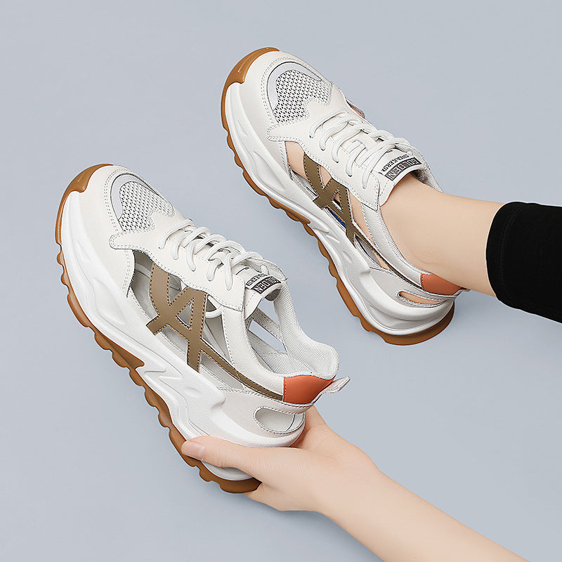 Damen Sneaker Atmungsaktives Mesh Komfort Schuhe