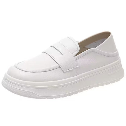 Damen Plateau Slip-On Schuhe Bequem Modisch