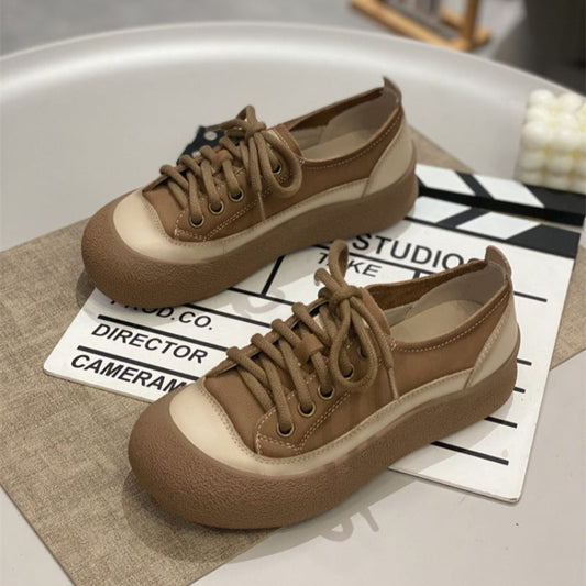 Damen Sneaker Rutschfest Bequem Weiße Komfortschuhe - Norvielle