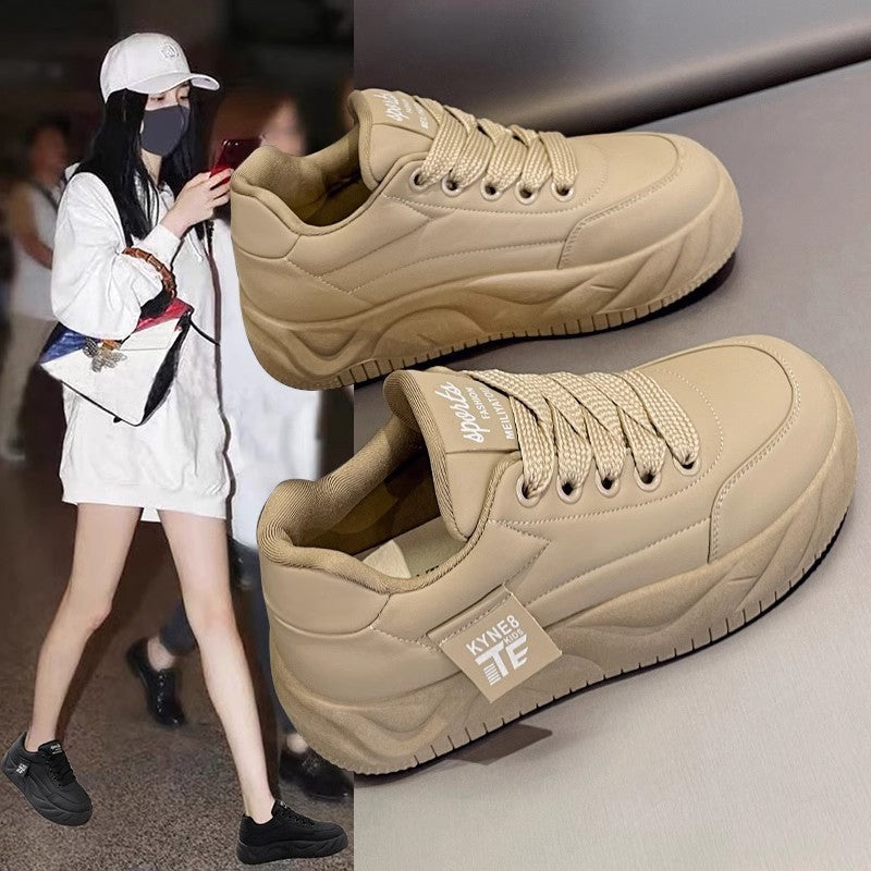 Damen Sneaker Bequem Dicke Sohle - Norvielle
