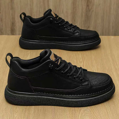 Damen Sneaker Bequem Rutschfest Flexibel Schwarz - Norvielle