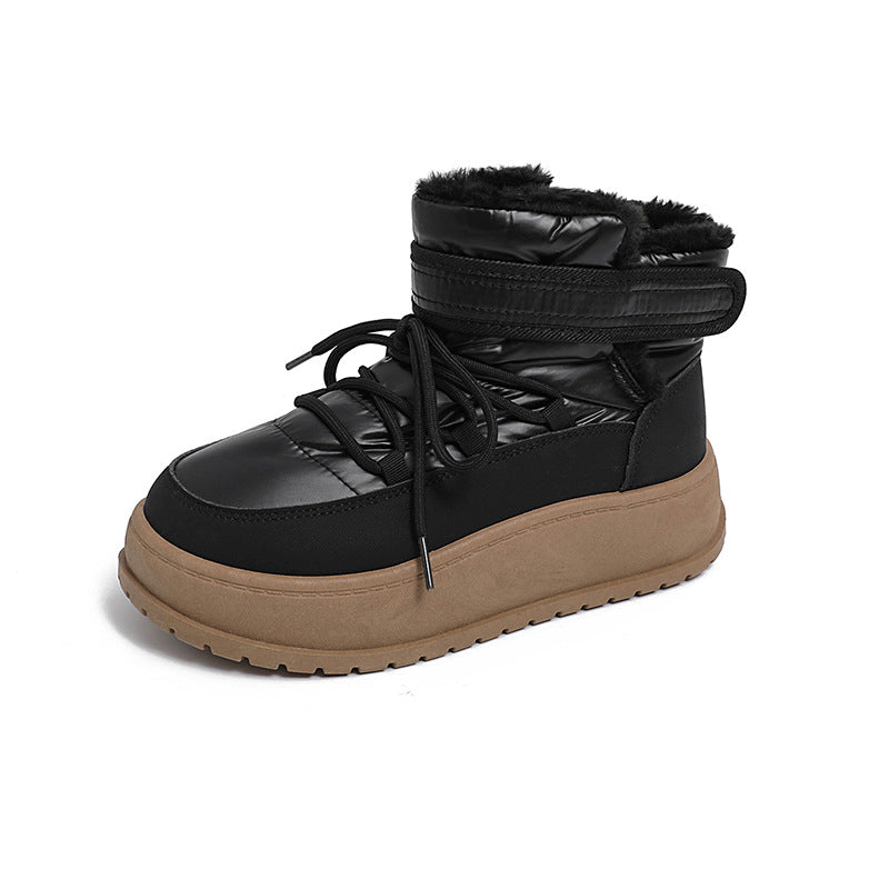 Damen Winterstiefel High- Gefüttert Warm