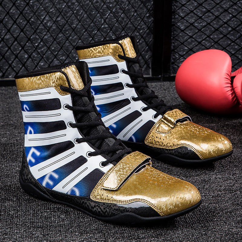 Damen Boxschuhe Knöchelschutz Rutschfest
