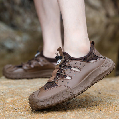 Damen Outdoor-Sandalen Atmungsaktiv Rutschfest Sportlich - Norvielle