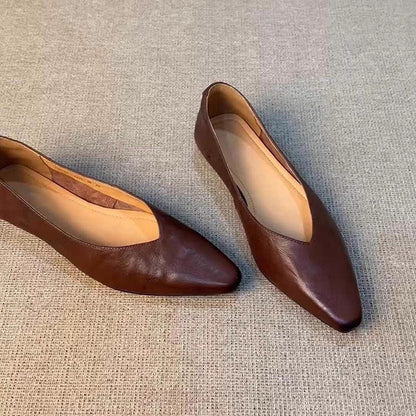 Damen Spitze Slipper Eleganter V-Ausschnitt