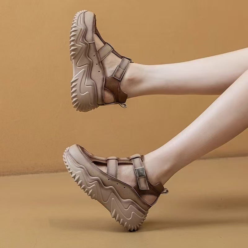 Damen Sandalen Rutschfest Verstellbar Sommer