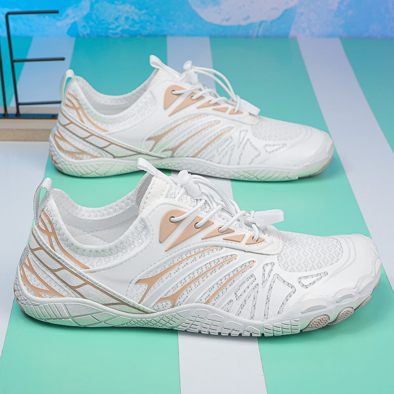 Damen Laufschuhe Atmungsaktives Mesh Rutschfest Flexibel