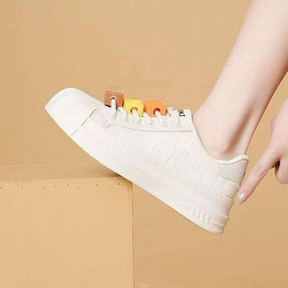 Damen Sneaker Weich Gummizug Bequem