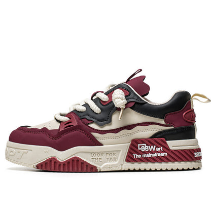 Damen Sneaker Bequem Schnüren