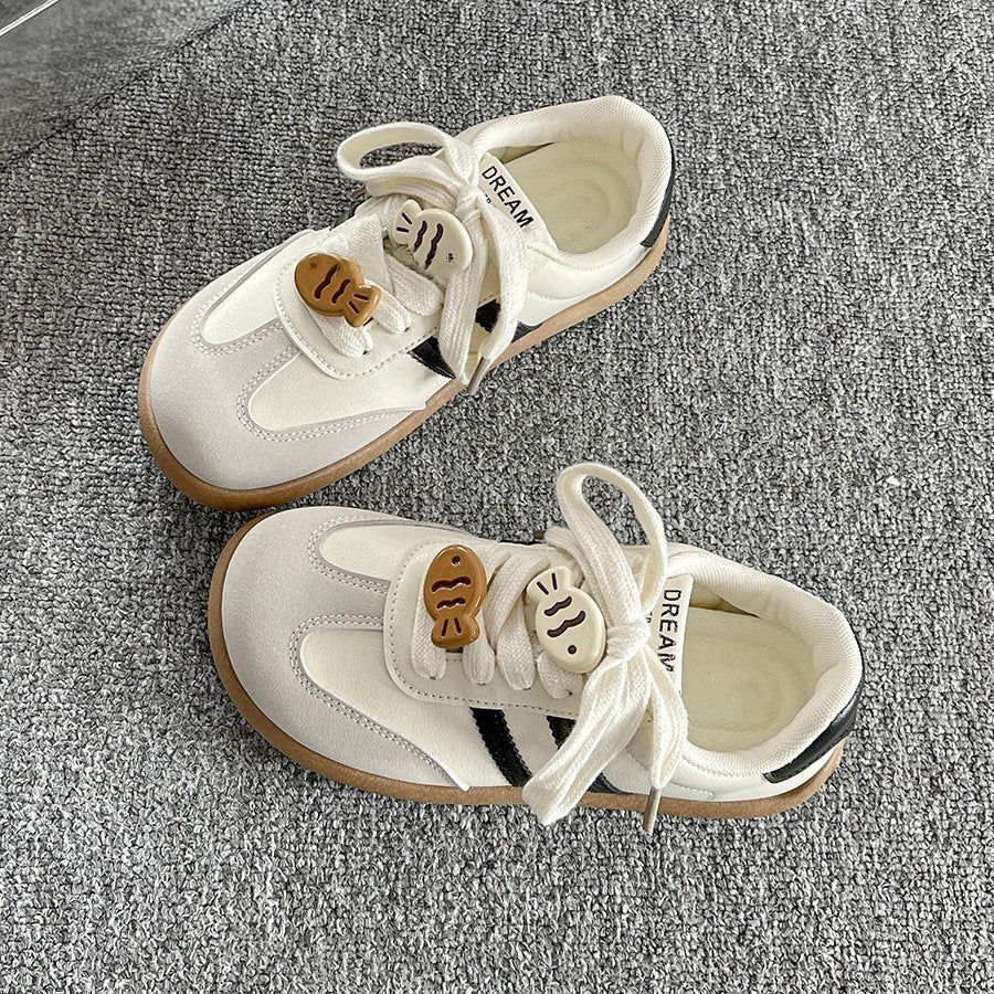 Damen Sneaker Tiermotiv Klettverschluss Lustig - Norvielle