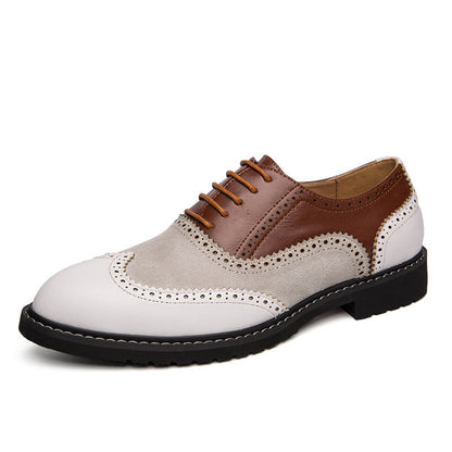 Damen Schnürschuhe Elegantes Broguemuster Klassisch