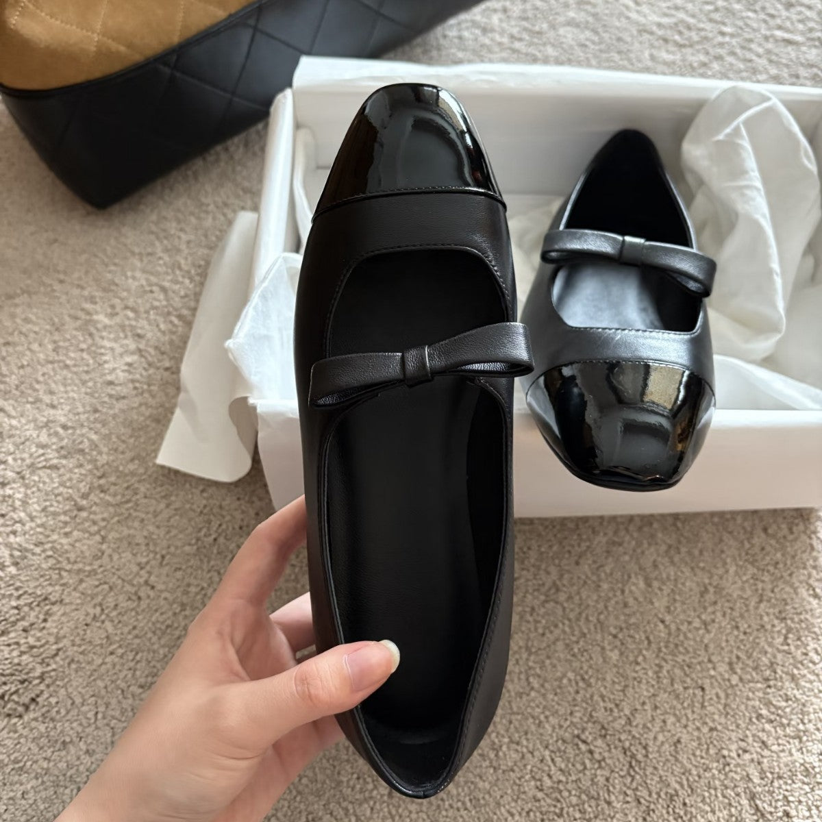 Damen Mary Jane Ballerinas Riemen Schuhe Elegantes Design - Norvielle