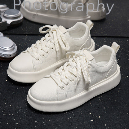 Damen Sneaker Leder Sportlich