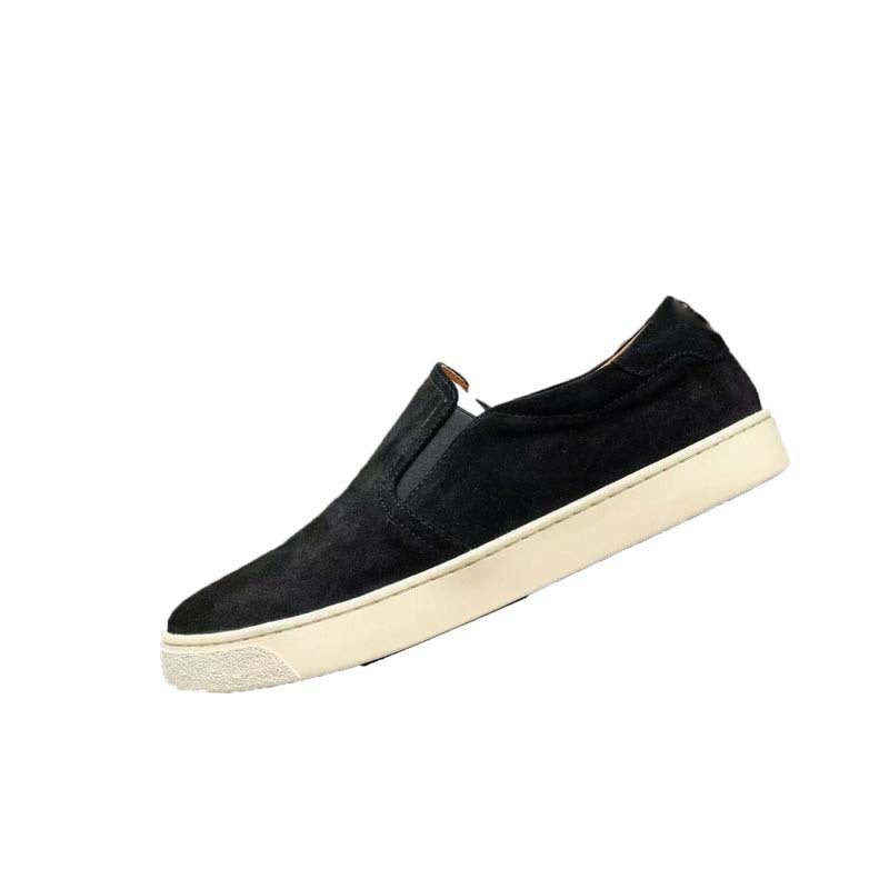 Damen Mokassinschuhe Weiches Wildleder Sneaker